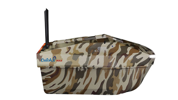 CatchX Max Camo Bait Boat