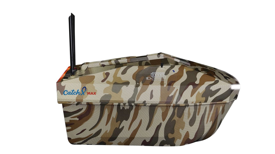 CatchX Max Camo Bait Boat